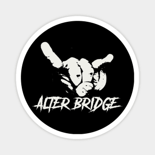 alter bridge horn sign Magnet